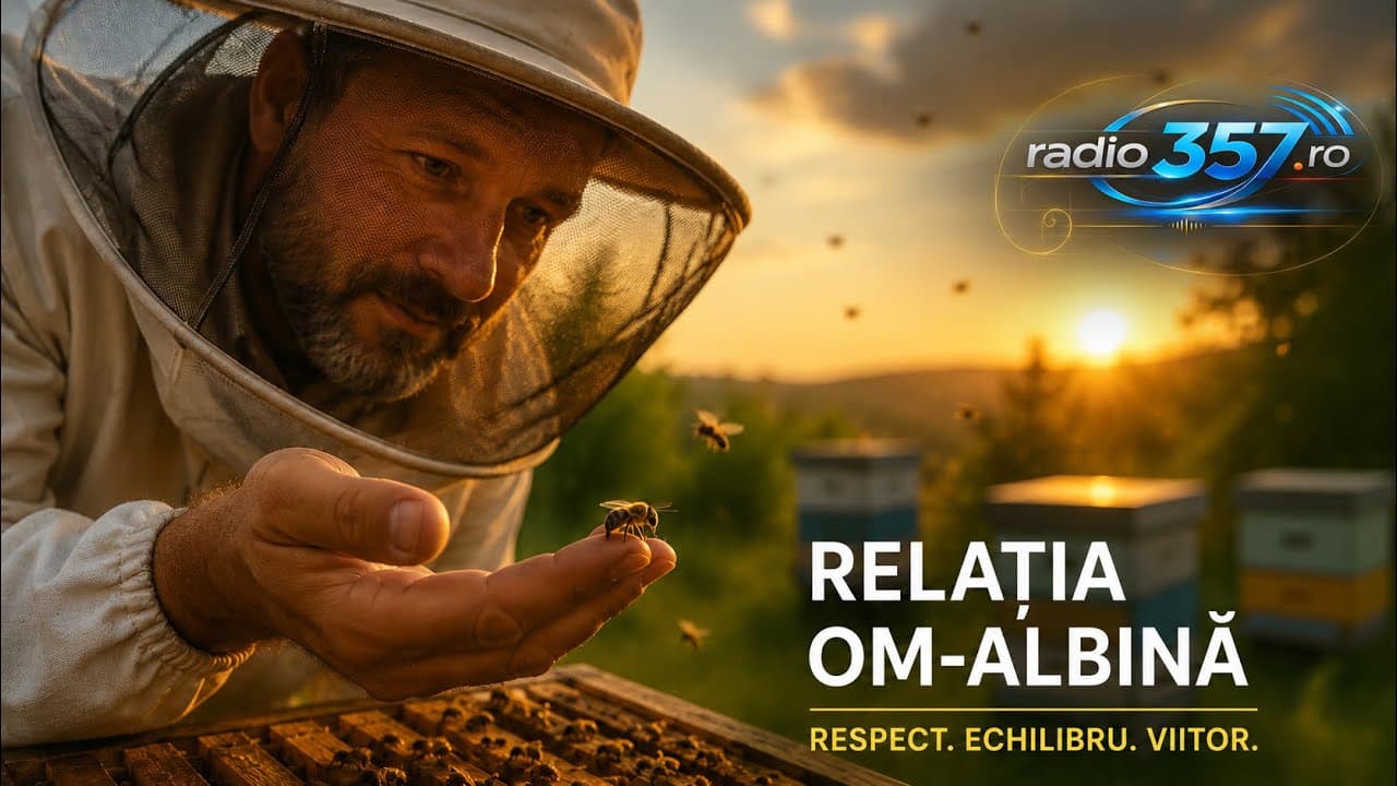 Relația om–albină: lecții de viață din lumea albinelor #natura #albine #emisiuni 