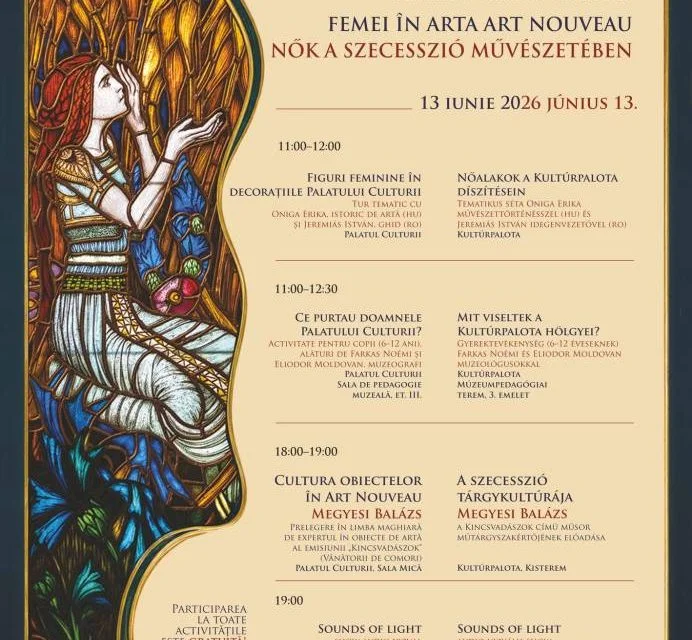 Ziua Mondială Art Nouveau, celebrată la Târgu Mureș pe 13 iunie