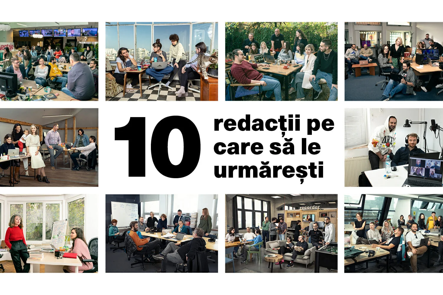 Zece redacții independente din România recomandate pentru 2023