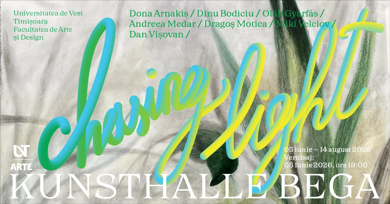 Chasing Light, expoziție despre Facultatea de Arte din Timișoara, la Kunsthalle Bega
