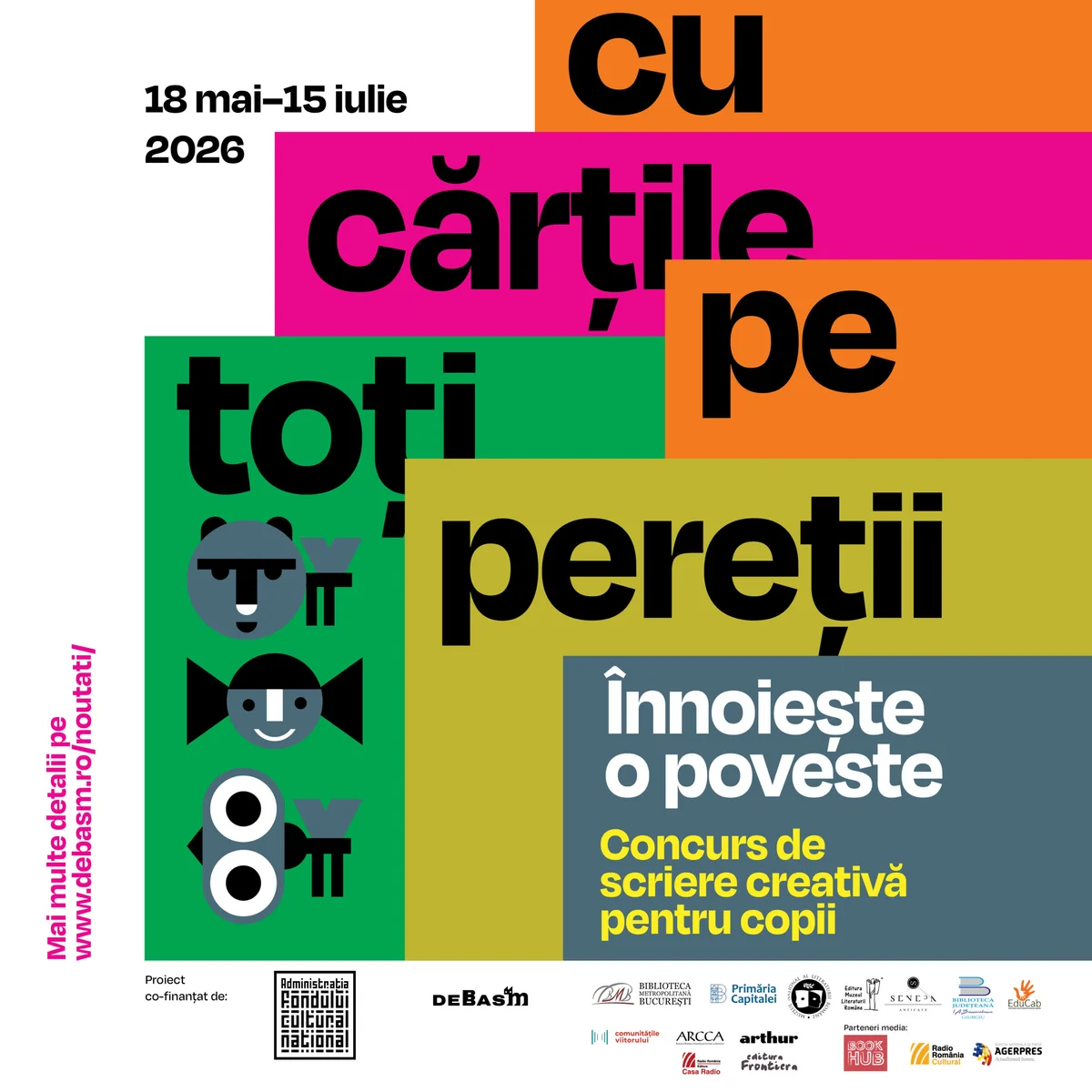 Concurs național de scriere creativă pentru copii, lansat la București
