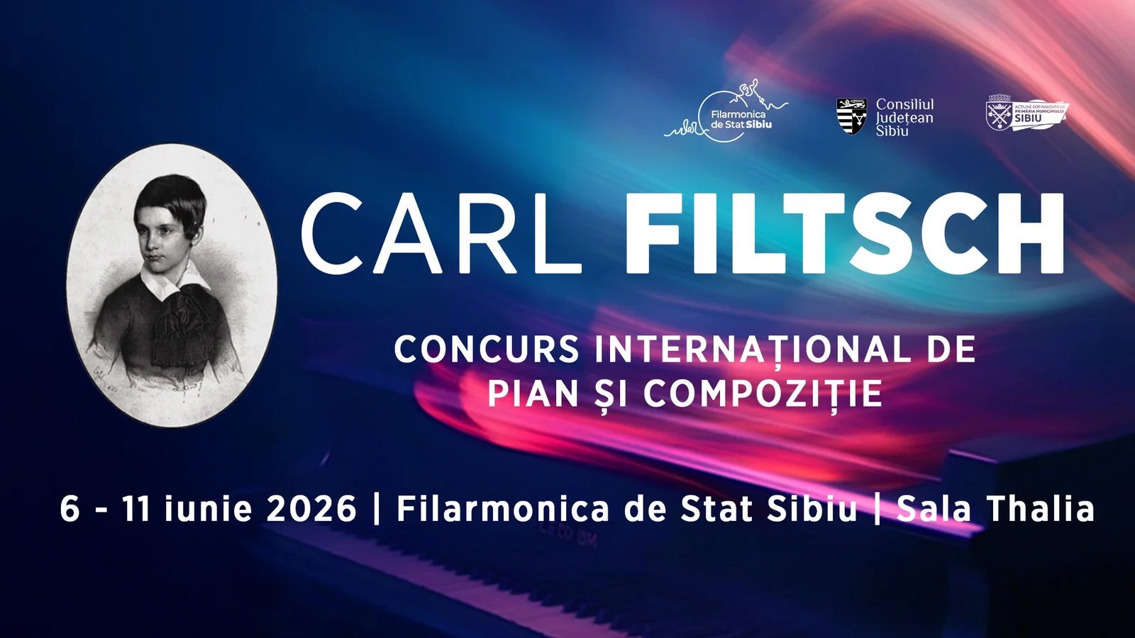Ediția a XXX-a a Festivalului „Carl Filtsch", la Sibiu, în iunie 2026