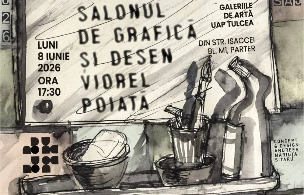 Salonul „Viorel Poiată" de grafică și desen, vernisaj la Tulcea