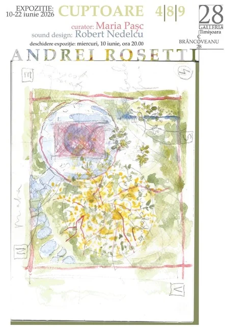Andrei Rosetti expune „Cuptoare 4|8|9" la Galleria 28 din Timișoara