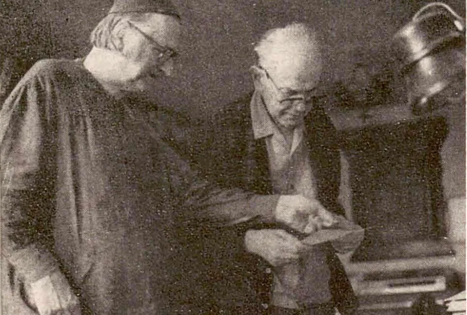 Corneliu Baba și Ion Irimescu, împreună în 1983