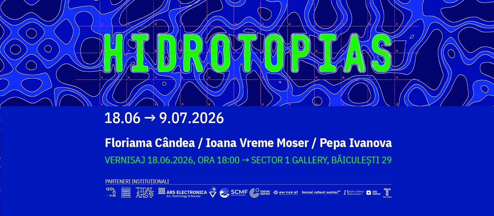 Hidrotopias: expoziție despre Delta Dunării, la Galeria Sector 1