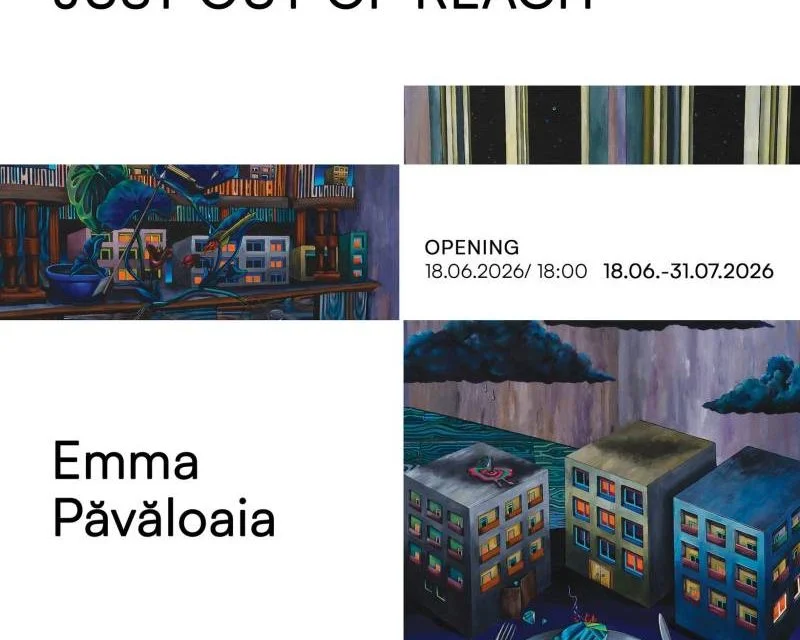 Emma Păvăloaia revine la IOMO Gallery cu expoziția „Abia de Neatins"
