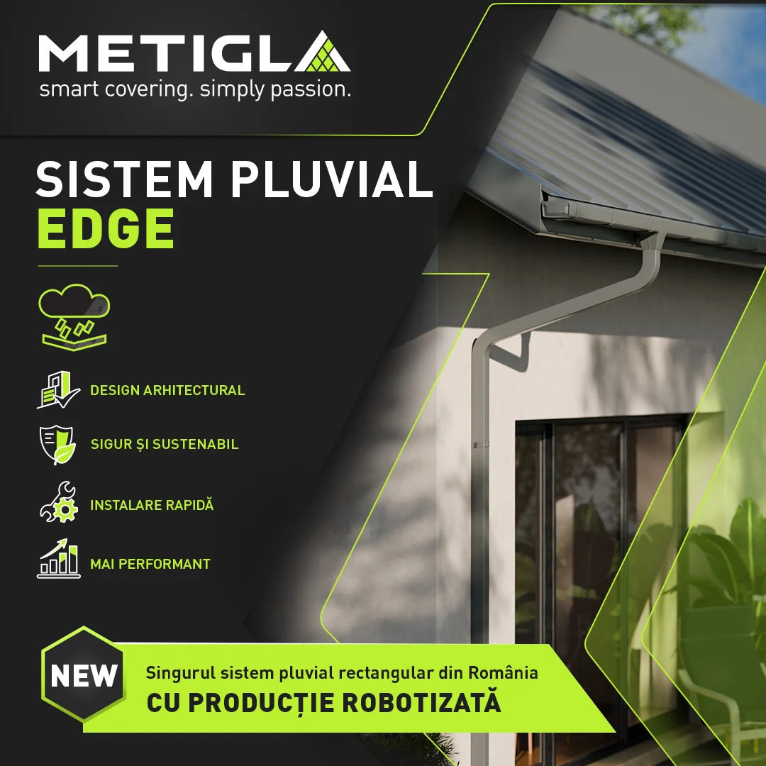 METIGLA investește 6,2 milioane de euro în automatizare și lansează un sistem pluvial rectangular din oțel