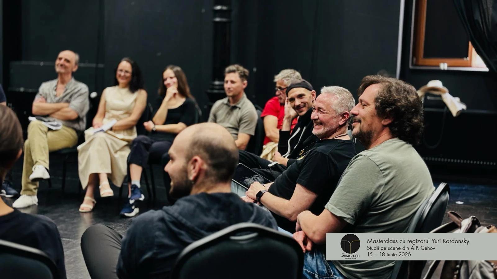 Yuri Kordonsky, masterclass de teatru cehov la Teatrul de Nord din Satu Mare