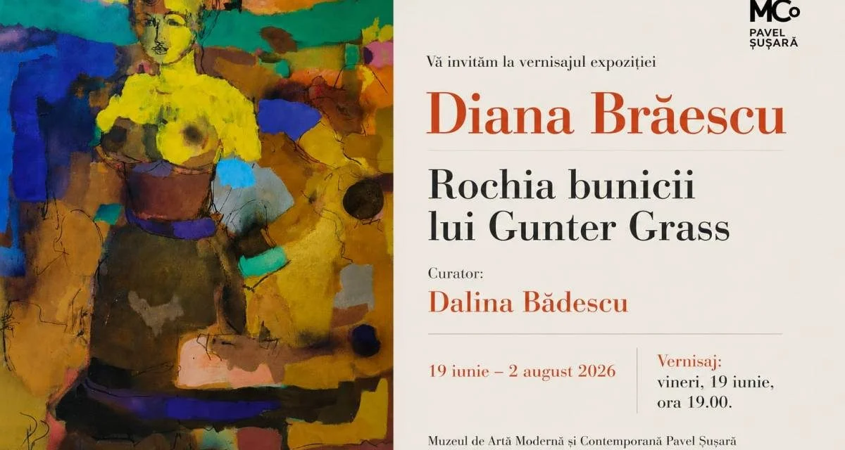 Diana Brăescu expune „Rochia bunicii lui Günter Grass" la București