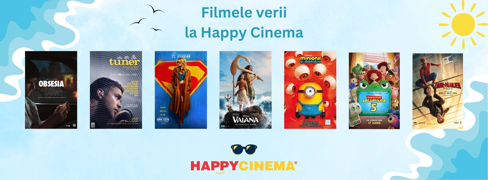 Filmele de cinematograf ale verii 2025: de la animații la thrillere