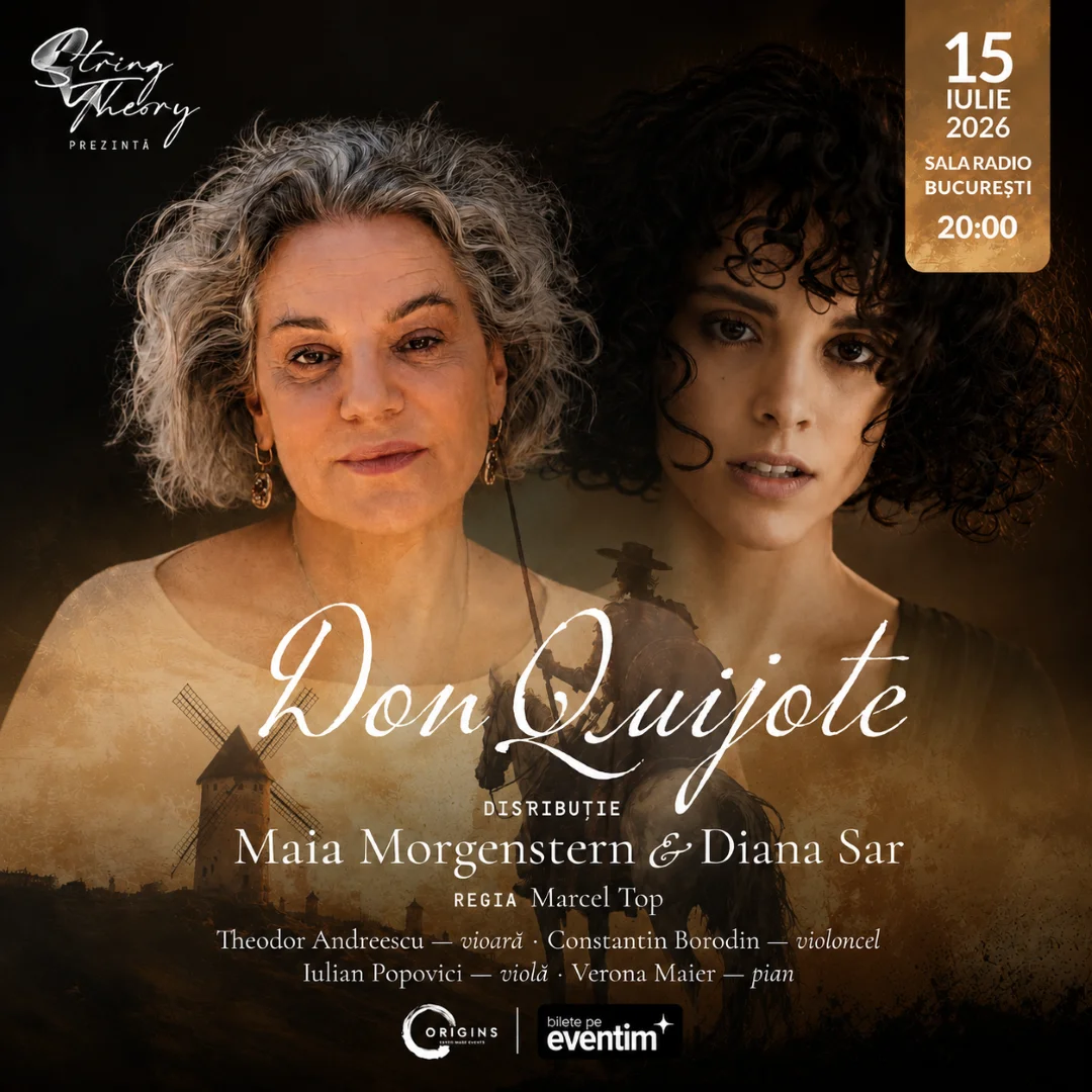 Don Quijote și Sancho Panza, interpretați pentru prima dată în România de două actrițe