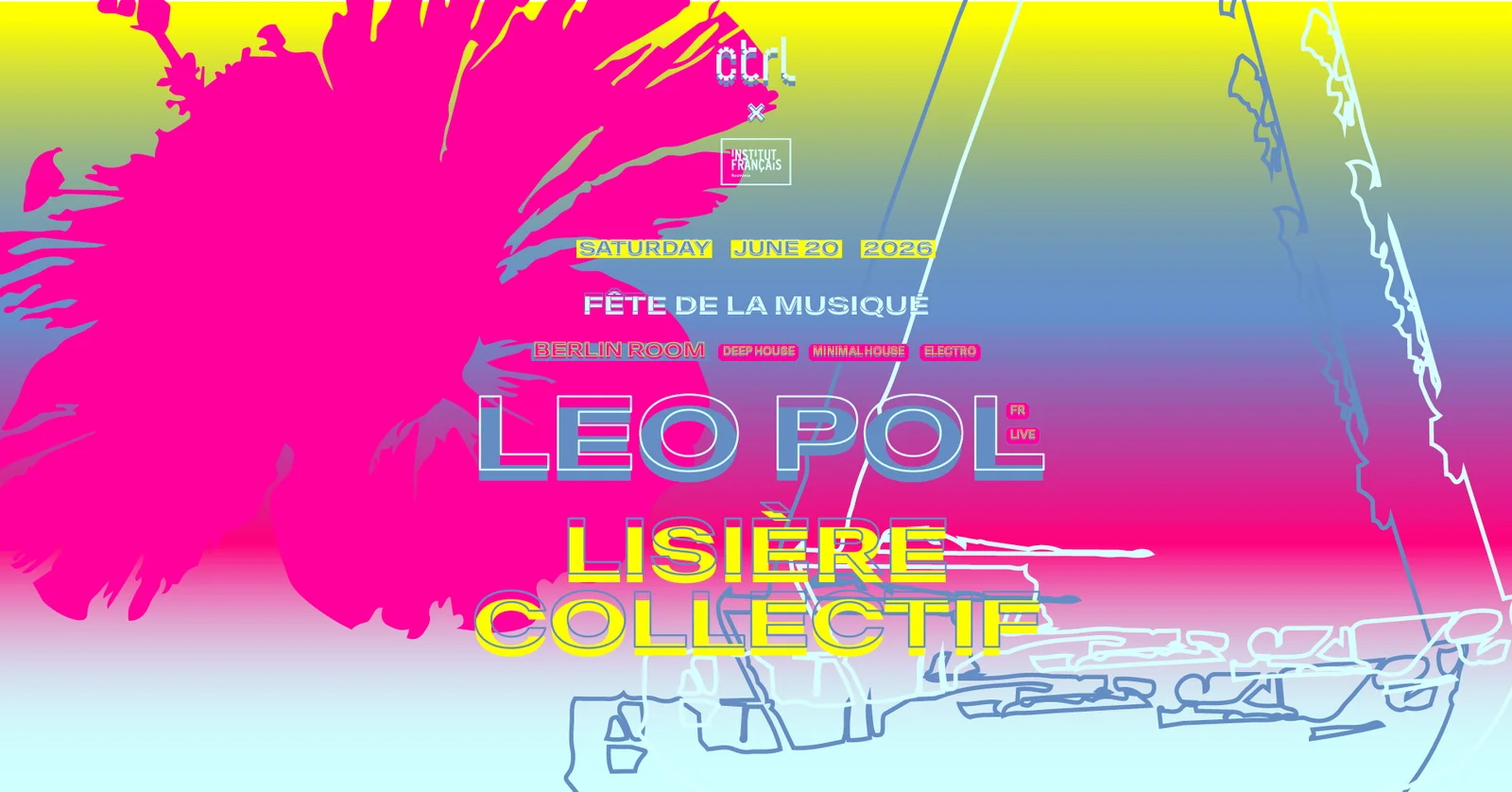 Fête de la Musique la București: Control Club și Institutul Francez