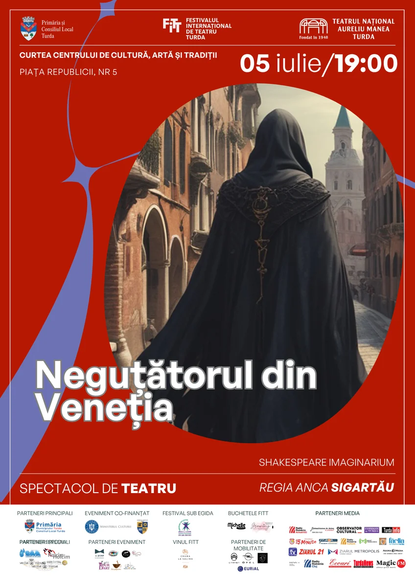 Anca Sigartău vine la Festivalul de Teatru Turda cu două spectacole Shakespeare