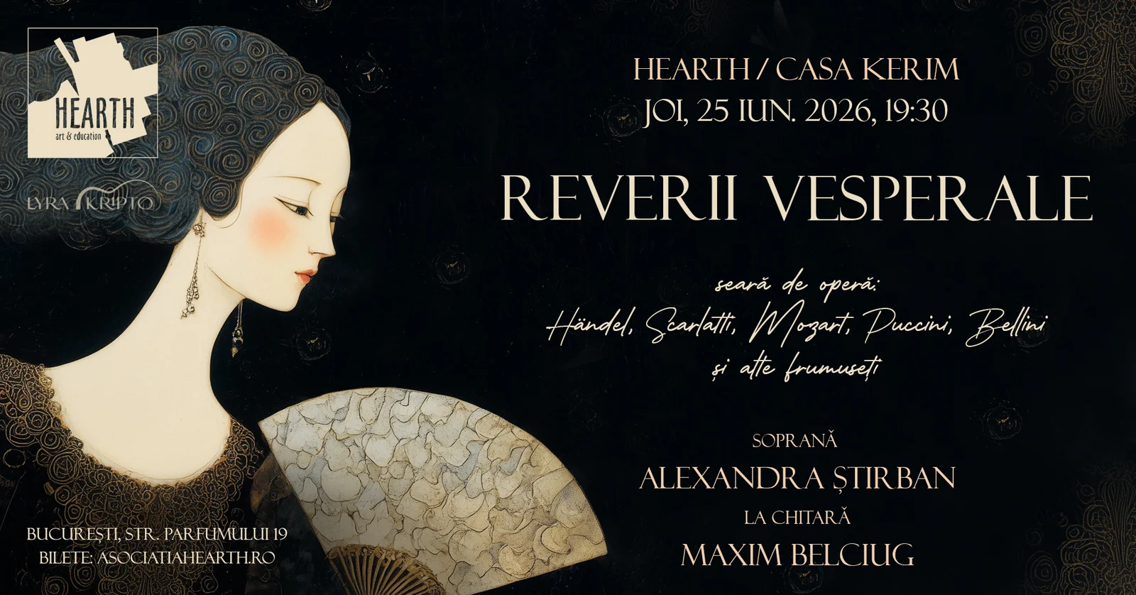 Reverii vesperale: final de stagiune în casa Kerim, cu operă și chitară