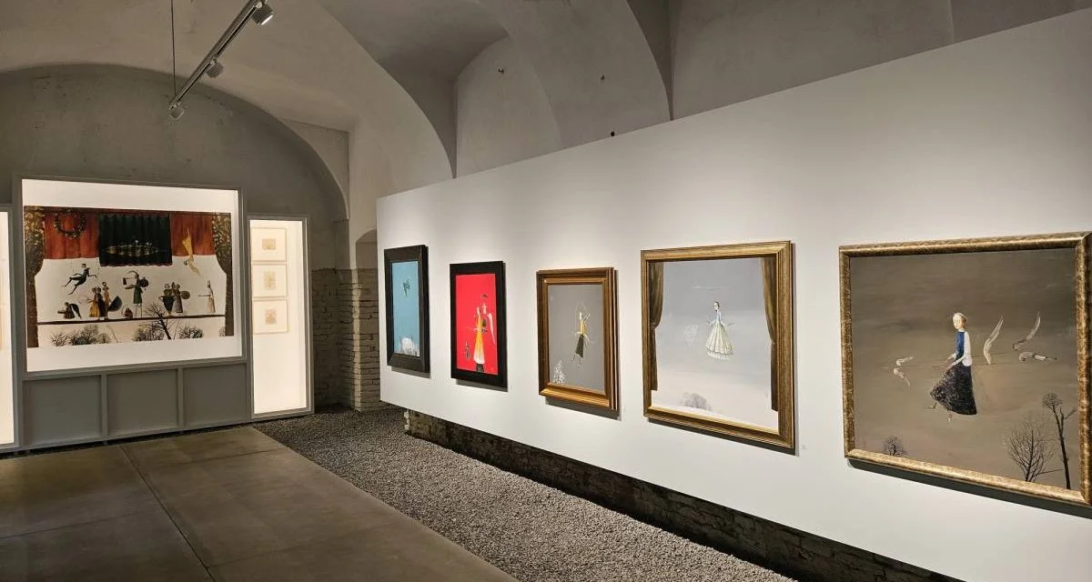 Ștefan Câlția, cea mai amplă expoziție a sa, deschisă la Sibiu