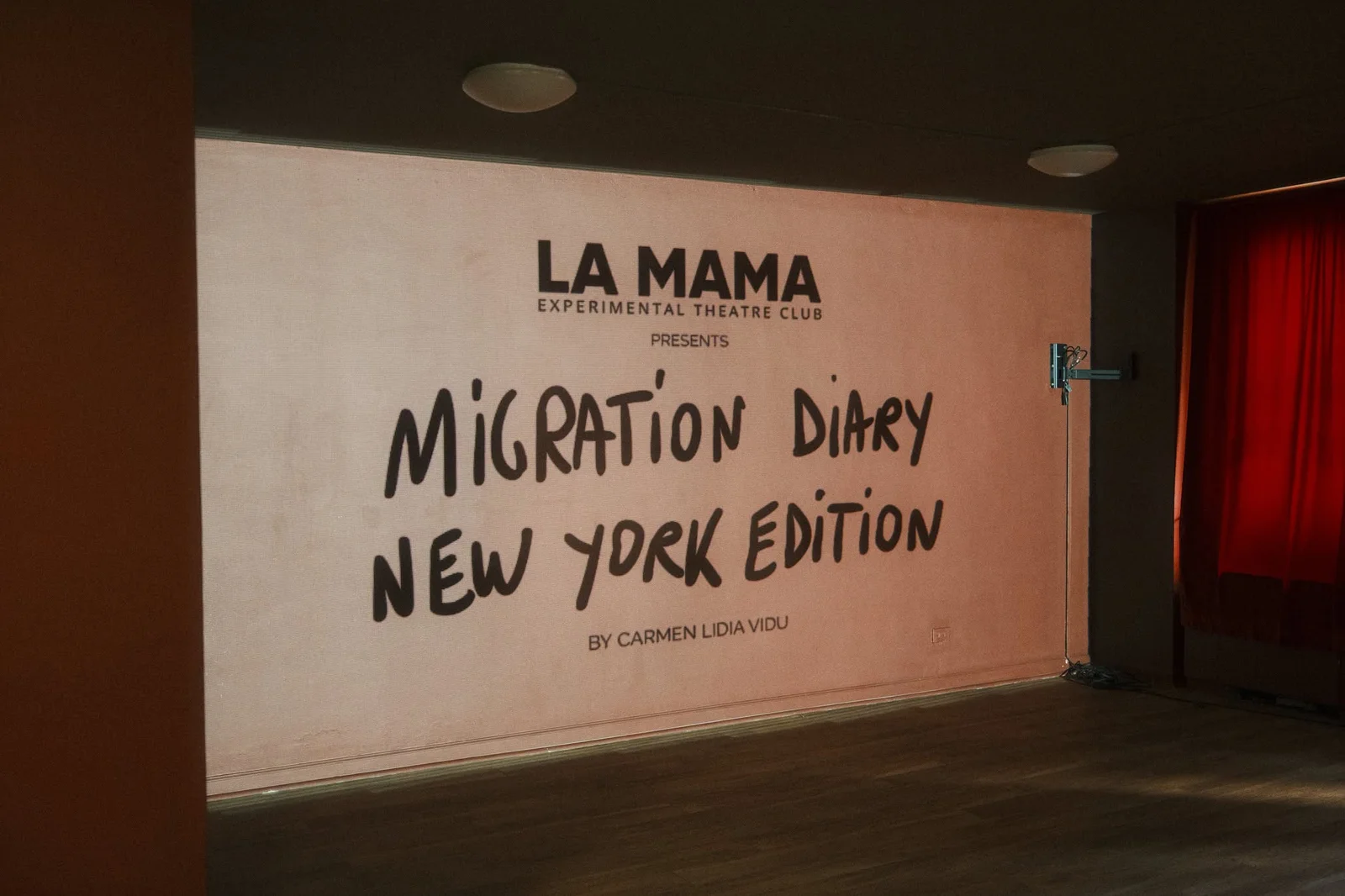 Premieră mondială la La MaMa: „Migration Diary. New York City Edition"