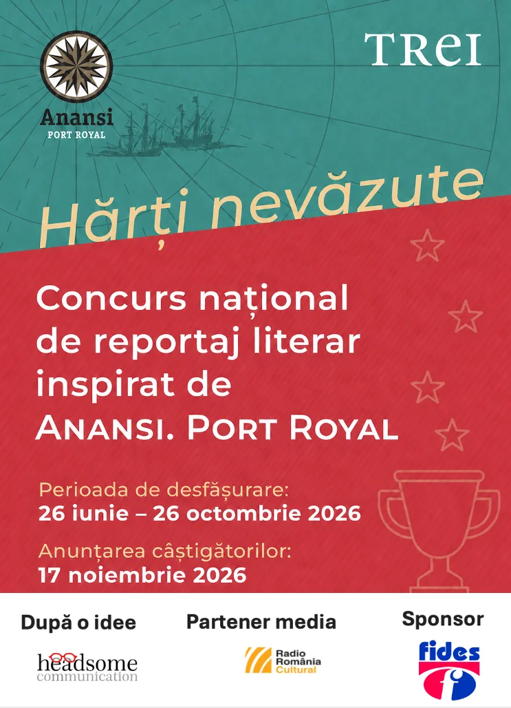 Editura Trei lansează concursul de reportaj literar „Hărți nevăzute"