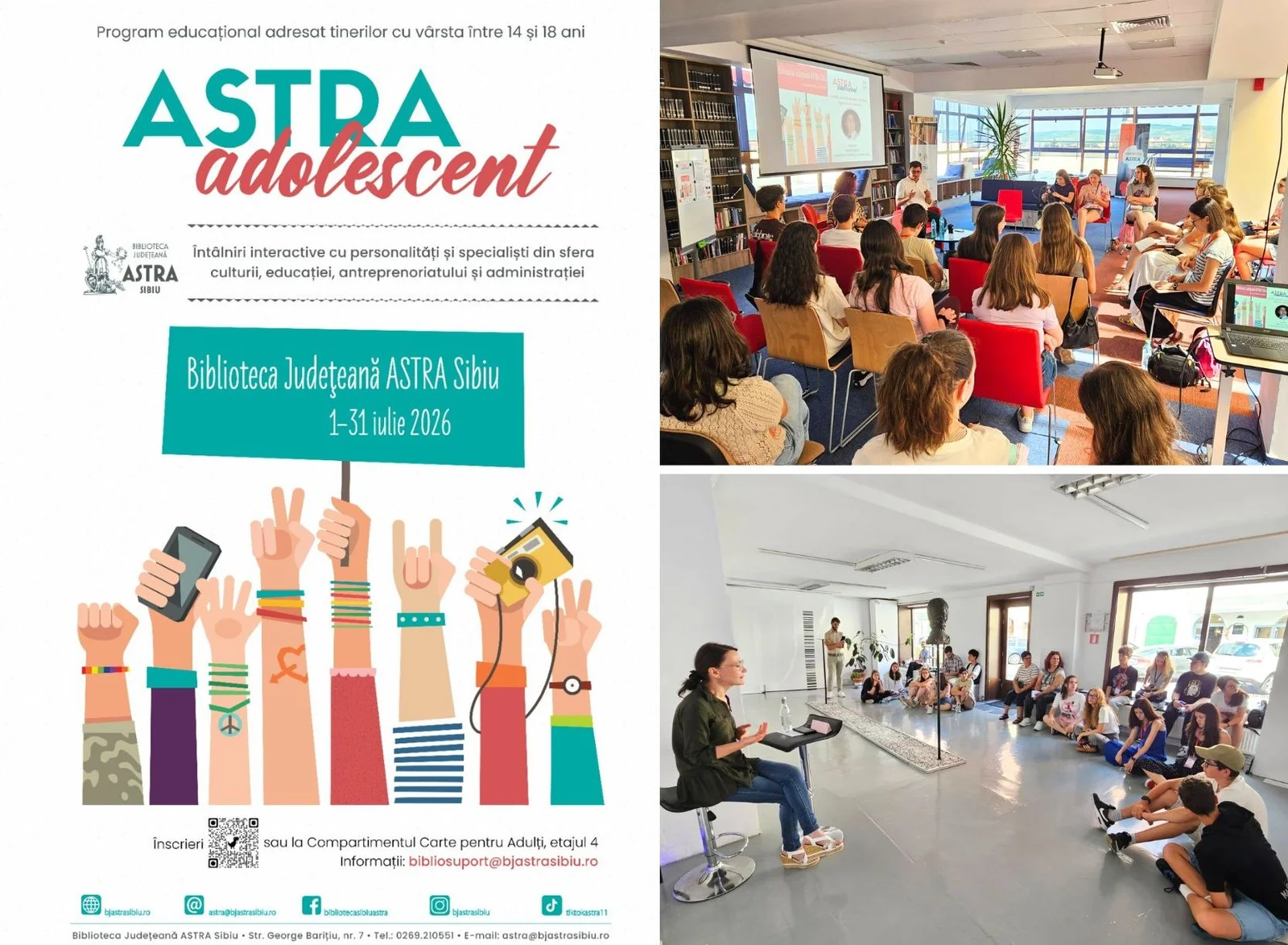 ASTRA Adolescent 2026, la a șasea ediție, la Sibiu