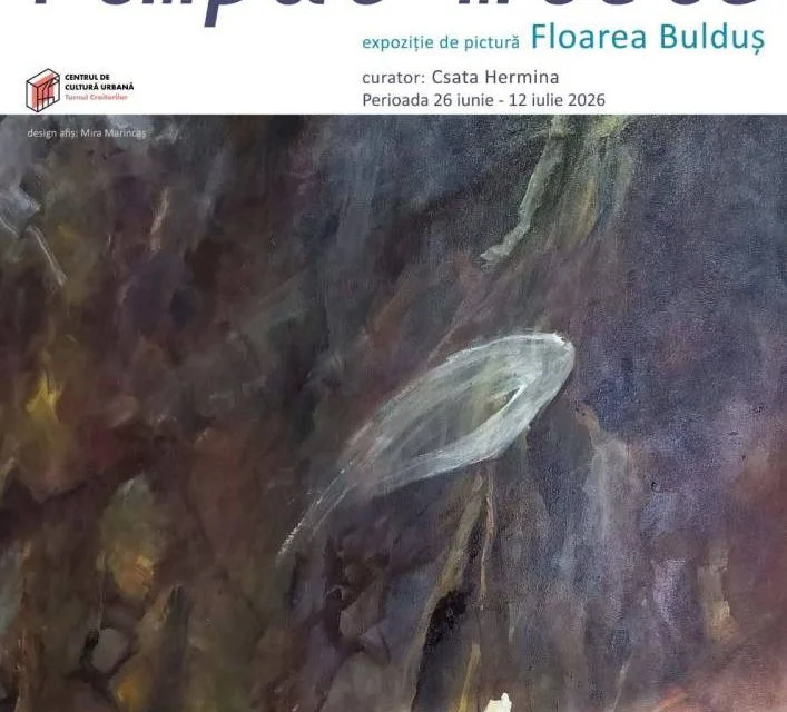 Floarea Bulduș expune „Timpul mitic" la Turnul Croitorilor din Cluj