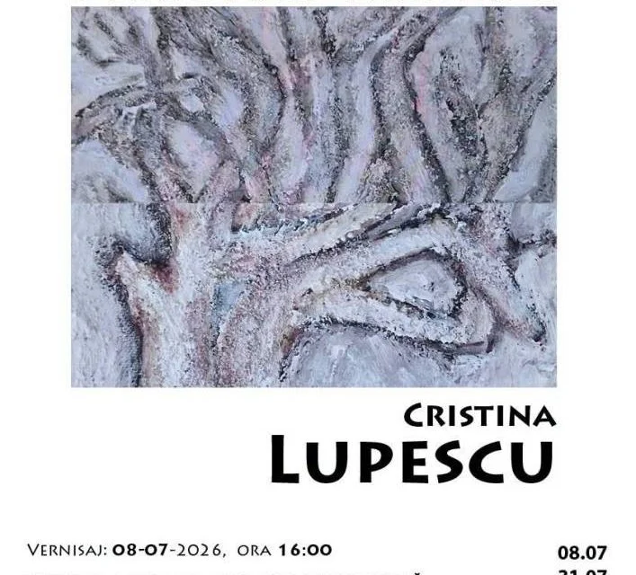 Cristina Lupescu expune „Structuri vegetale" la Călărași