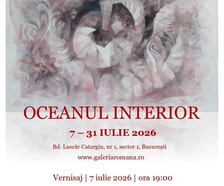 Gino Ciucescu expune „Oceanul interior" la Galeria Romană din București
