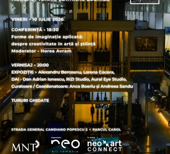 InventART pune în dialog arta, tehnologia și patrimoniul tehnic la Muzeul Leonida