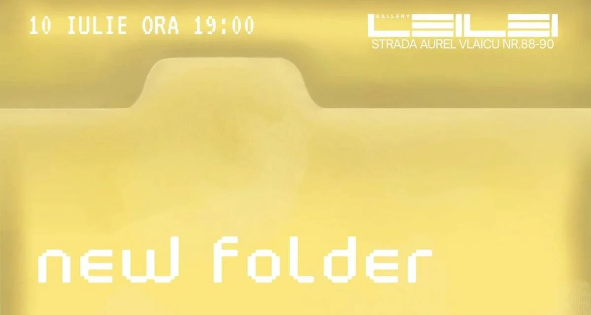 „New folder", expoziție de grup cu zece artiști emergenți la LeiLei Gallery