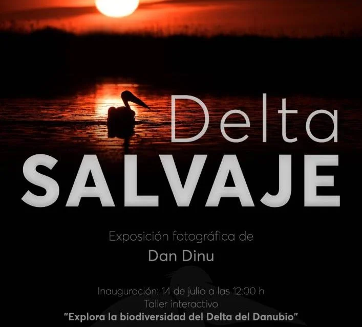 Expoziția „Delta Sălbatică" de Dan Dinu, prezentată la ICR Madrid