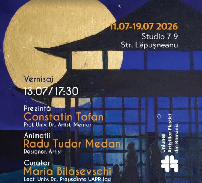 Georgiana Macovei expune „Marea scenă" la Galeria Studio 7/9 din Iași