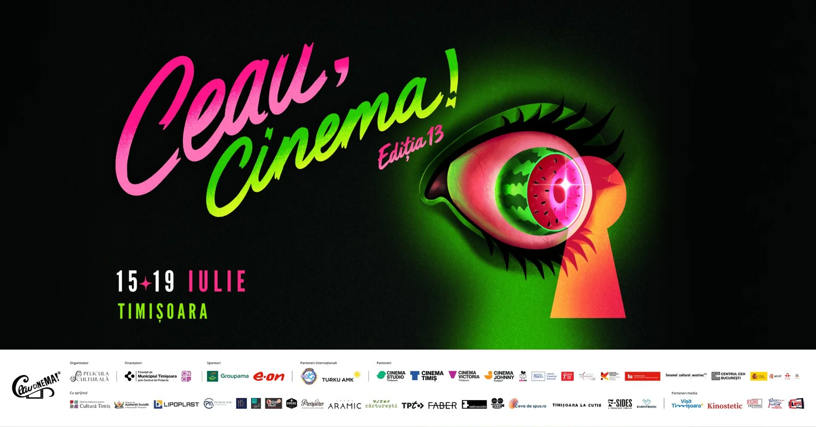 Ceau, Cinema! ajunge la ediția 13 cu tema „Cinema dezlănțuit"