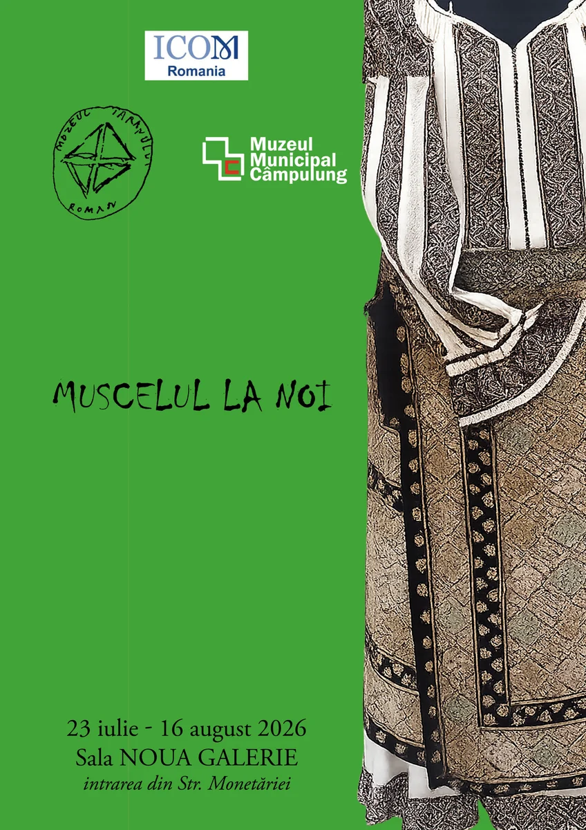 Costume populare muscelene, expuse în premieră la MNȚR