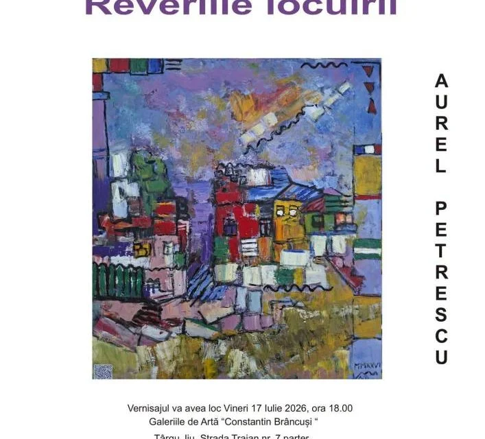 Aurel Petrescu expune „Reveriile Locuirii" la Târgu Jiu