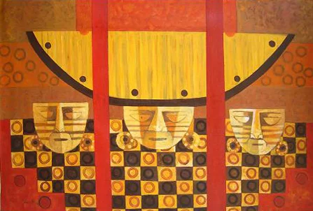Artă peruană contemporană la Arad: expoziție despre civilizații precolumbiene