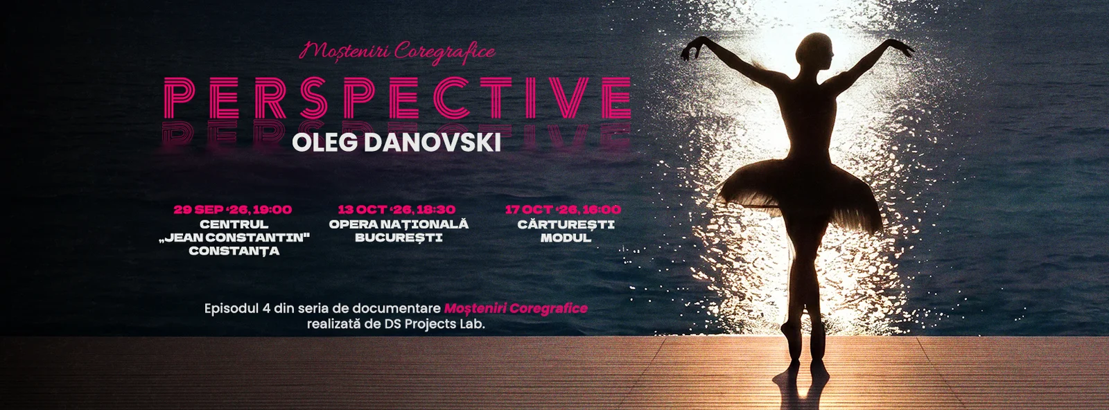 Documentar despre patrimoniul coregrafic al lui Oleg Danovski, în trei orașe