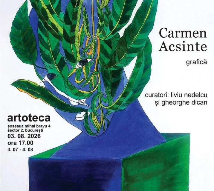 Carmen Acsinte expune grafică la Galeria Artoteca BMB din august