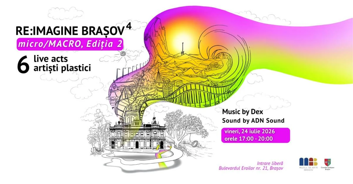 „Re:Imagine Brașov – micro/MACRO" încheie ediția 2026 cu șase artiști