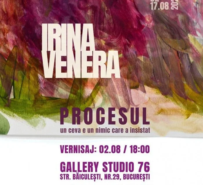 Irina Venera expune instalație despre proces și repetiție la Gallery Studio 76