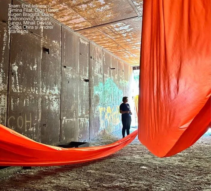 Un fost buncăr sovietic din Moldova, transformat în spațiu de artă contemporană