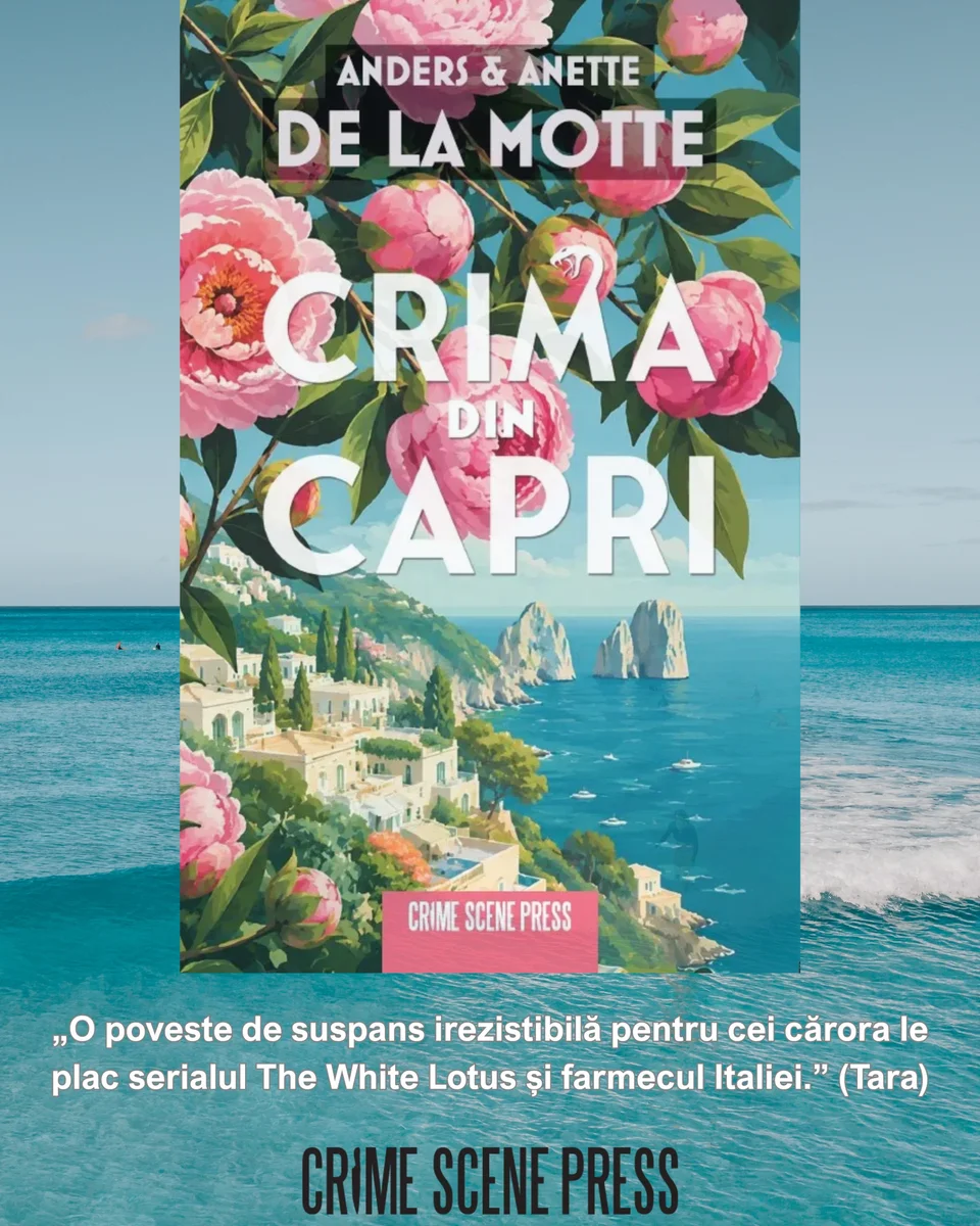„Crima din Capri", primul roman al cuplului suedez de la Motte