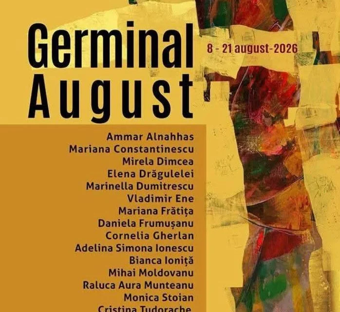 „Germinal August", expoziție colectivă la Centrul Artelor Vizuale din București