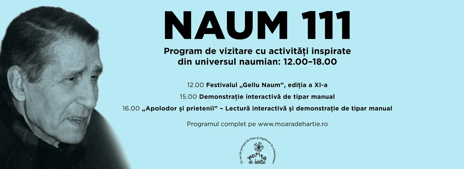 Festivalul „Gellu Naum" aduce un program cultural la Comana