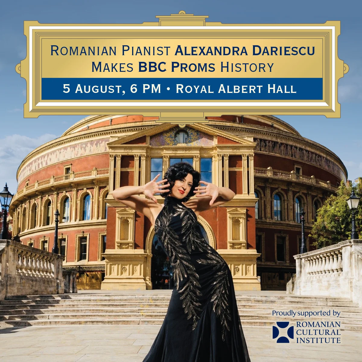 Alexandra Dăriescu, prima pianistă română la BBC Proms