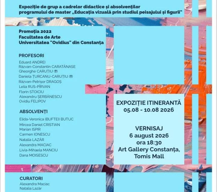 „Dimensiuni paralele", expoziție de grup la Art Gallery Constanța