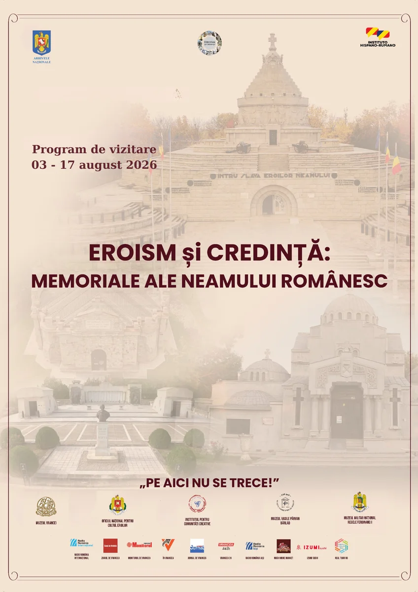Expoziție despre mausoleele eroilor din Vrancea, la Arhivele Naționale
