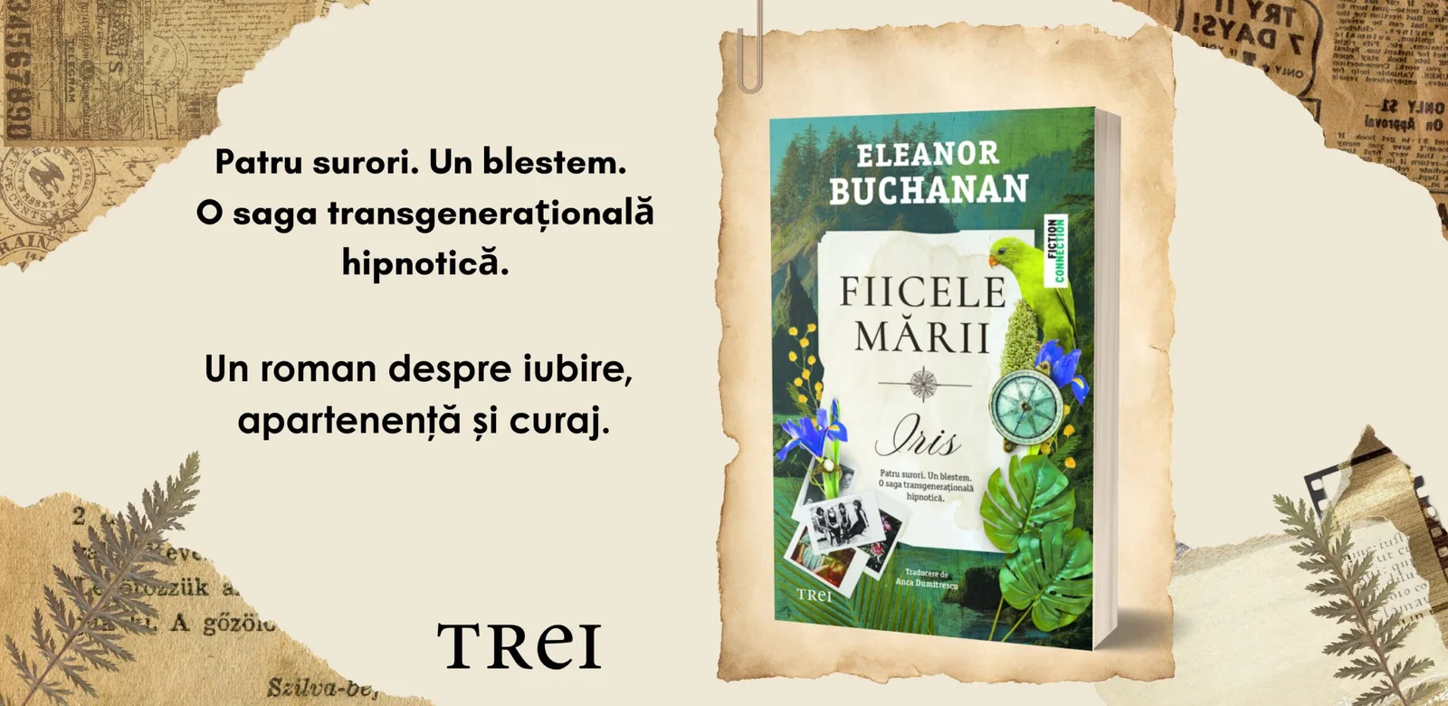 „Fiicele mării", debut editorial pentru seria Sea Stone Sisters la Editura Trei