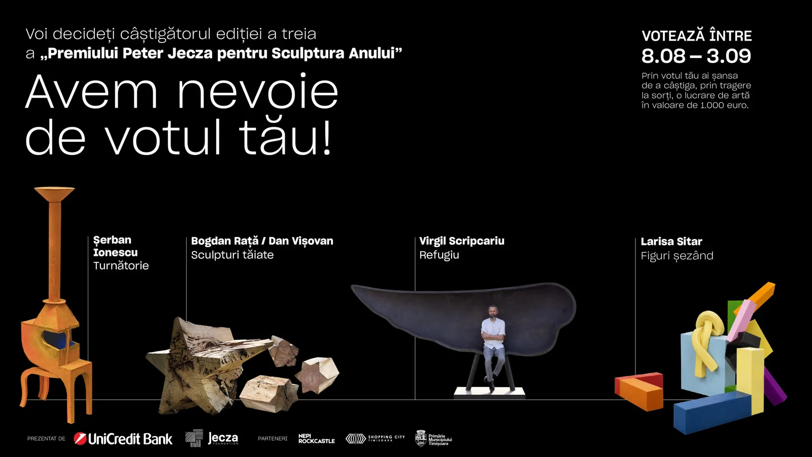 Premiul Peter Jecza pentru Sculptura Anului ajunge la ediția a treia