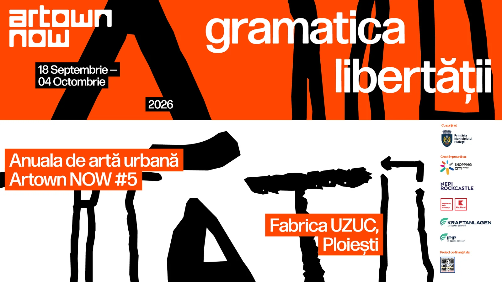 Artown NOW #5 revine la Ploiești cu tema „Gramatica libertății"