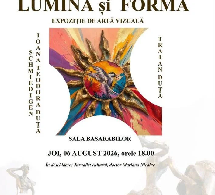 „Lumina și Forma", expoziție la Muzeul Municipal Curtea de Argeș