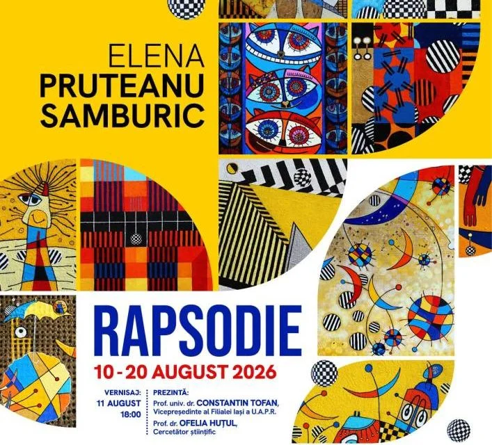 Elena Pruteanu Samburic expune „Rapsodie" la Galeria „Octav Băncilă" din Iași